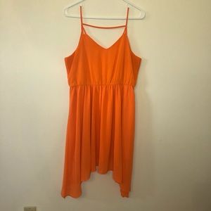 Tangerine Sun Dress